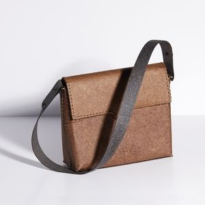Aiya ayiA Benue Satchel Brown with Tana wide strap